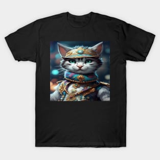 Cat dressed in Carnaval clothes No.1 T-Shirt